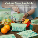 Compostable Zipper Bags 1000pcs - Gallon