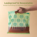 Compostable Zipper Bags 1000pcs - Gallon