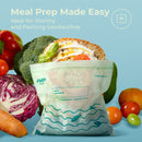 Compostable Zipper Bags 1000pcs - Gallon
