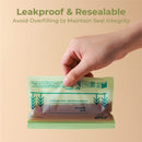 Compostable Zipper Bags 2500pcs - Snack