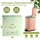 8 Gallon Compostable Trash Bags - Inbulks