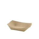 0.5LB Kraft Brown Paper Food Trays