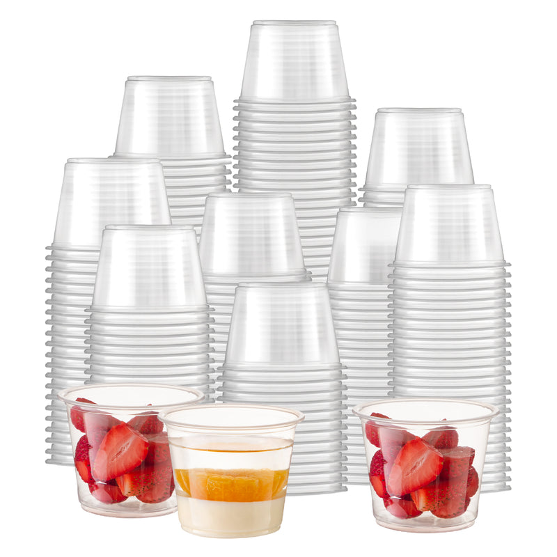 4oz Plastic Portion Cup with no lid, BPA Free