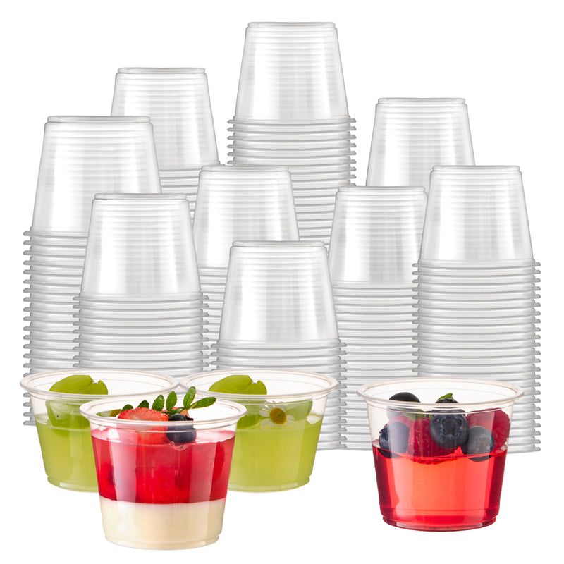 5.5oz Plastic Portion Cup with no lid, BPA Free