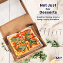 Cupcake/Donut Boxes with Window - 14x10x4 Inches Pastry Boxes - Inbulks