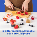 4oz Plastic Portion Cup with no lid, BPA Free - Inbulks