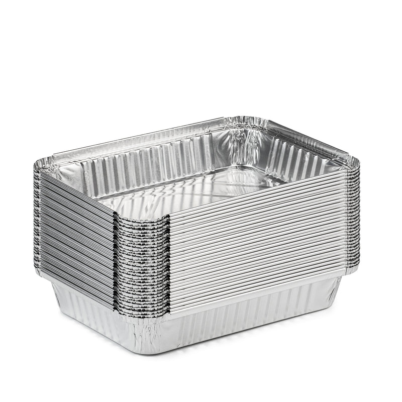24oz Rectangular Aluminum Foil Pan, no lids