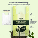 Biodegradable Reusable Plastic T-Shirt Bag