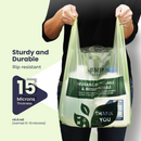 Biodegradable Reusable Plastic T-Shirt Bag