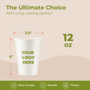 12oz Custom Printed Paper Cup - Inbulks