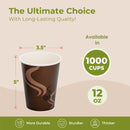 12oz Bean Design Paper Cup 1000cups