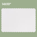 14" White Rectangle Cake Boards - Inbulks