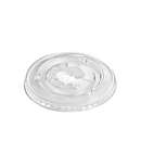 Flat Slotted Lids for 16/20/24 oz Clear Plastic Cups / 1000pcs - Inbulks