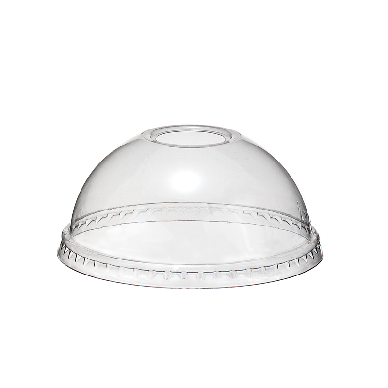 Dome Lid for 16/20/24oz Plastic Clear Cups