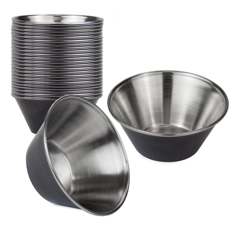 Stainless Steel Round Sauce Cups - Inbulks