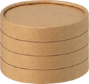 32oz Kraft Compostable Paper Food Cup with Vented Lid - Inbulks