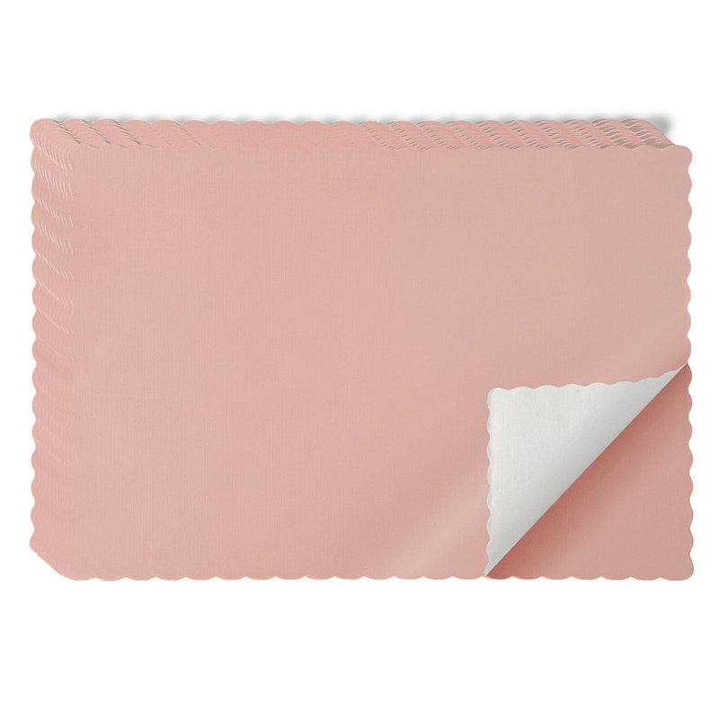 Pink Disposable Paper Placemat