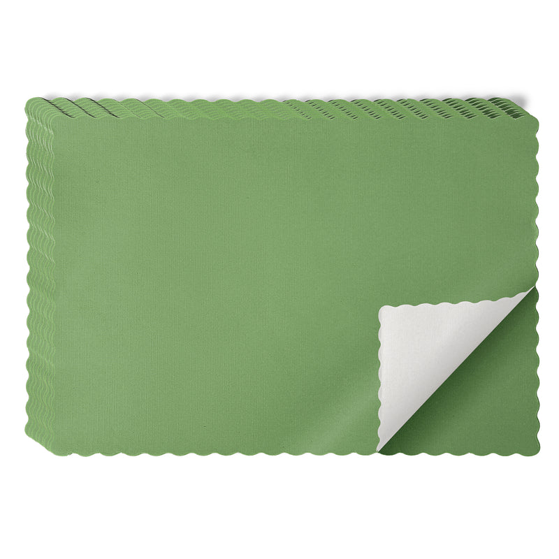 Green Disposable Paper Placemat