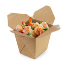 26oz Kraft Brown Rectangle Paper Take Out Food Containers - Inbulks