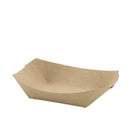 2 LB Kraft Brown Paper Food Trays