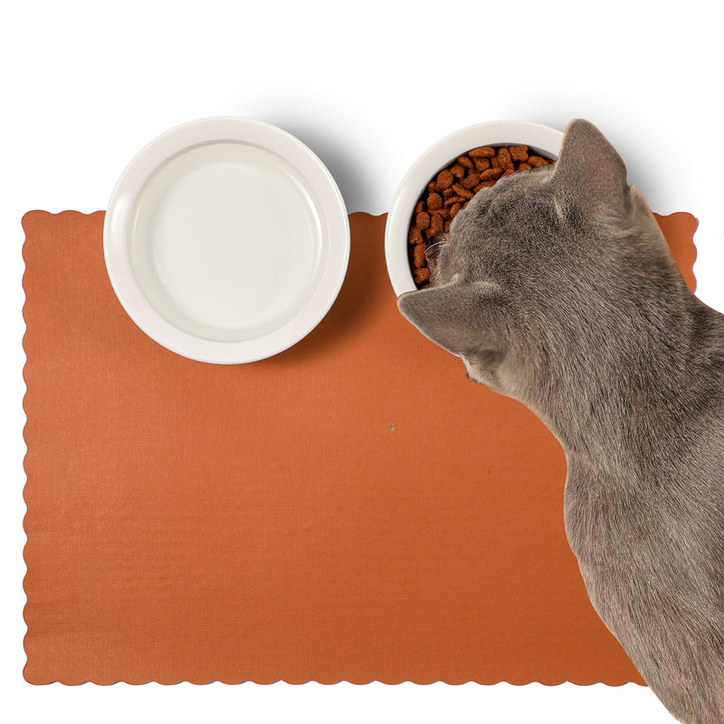 Orange Disposable Paper Placemat