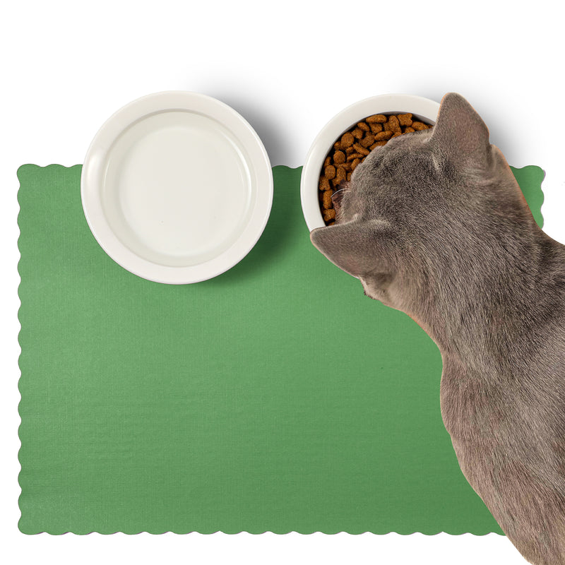 Green Disposable Paper Placemat