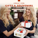 Bakery / Cake Box with Window 8x8x4", Auto-Popup - Inbulks