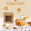 Bakery / Cake Box with Window 8x8x4", Auto-Popup - Inbulks
