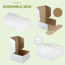 Kraft Pie Boxes - 6x6x3 Inch no window - Inbulks