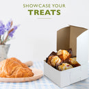 Kraft Pie Boxes - 6x6x3 Inch no window - Inbulks