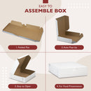 Bakery / Pie Box 9' x 9'' x 3'' with no window - Inbulks