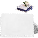 14" White Rectangle Cake Boards - Inbulks