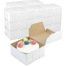 Kraft Pie Boxes - 6x6x3 Inch no window - Inbulks