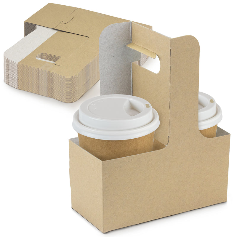 2 Cups Drink Carrier with Handle