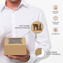 6x6x3 Bakery Box with Window - Square with Auto Pop-up Clear Window - Inbulks
