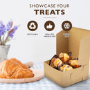 Kraft Pie Boxes - 6x6x3 inch no window - Inbulks