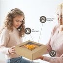 Bakery Box with Window, Auto Pop-up Clear Window 9'' x 9'' x 2.5'' - Inbulks