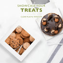 Bakery Box with Window, Auto Pop-up Clear Window 9'' x 9'' x 2.5'' - Inbulks