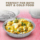 Round Foil Pan Aluminum with no lid - Inbulks