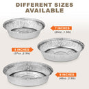 Round Foil Pan Aluminum with no lid - Inbulks