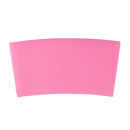 12-24oz Pink Coffee Cup Sleeves / 1000pcs - Inbulks