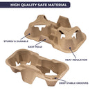 Pulp Fiber Drink Carrier Tray - Inbulks