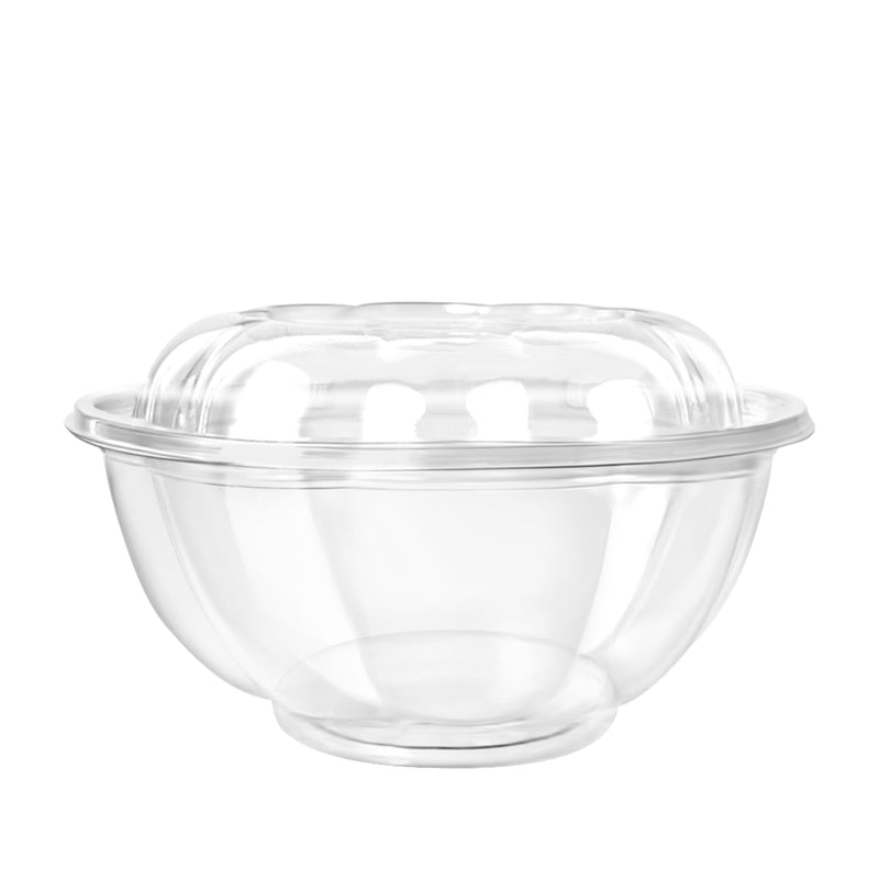 32oz BPA Free Clear Plastic Bowl Container With Dome Lids