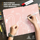 Pink Disposable Paper Placemat - Inbulks