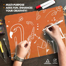 Orange Disposable Paper Placemat - Inbulks