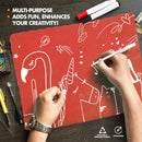 Red Disposable Paper Placemat - Inbulks