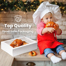 Cupcake/Donut Boxes with Window - 14x10x4 Inches Pastry Boxes - Inbulks