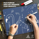 Blue Disposable Paper Placemat - Inbulks