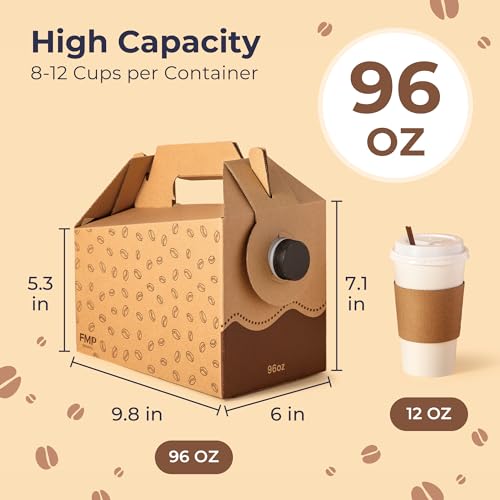 Disposable Coffee Dispenser 96 oz./0.75 gal