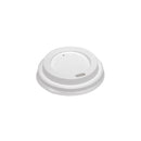 Plastic Dome Lid for 4oz Hot Cup White / 1000pcs - Inbulks